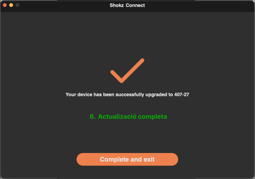 Conecta tu dispositivo y empieza